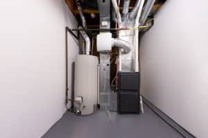 A home high efficiency furnace. Furnace Dual Stage Electronically Commutated Motors